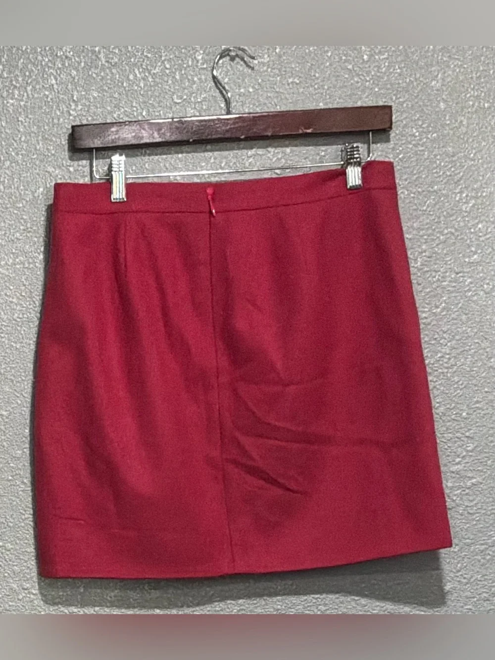 J. Crew Raspberry Red Mini Skirt